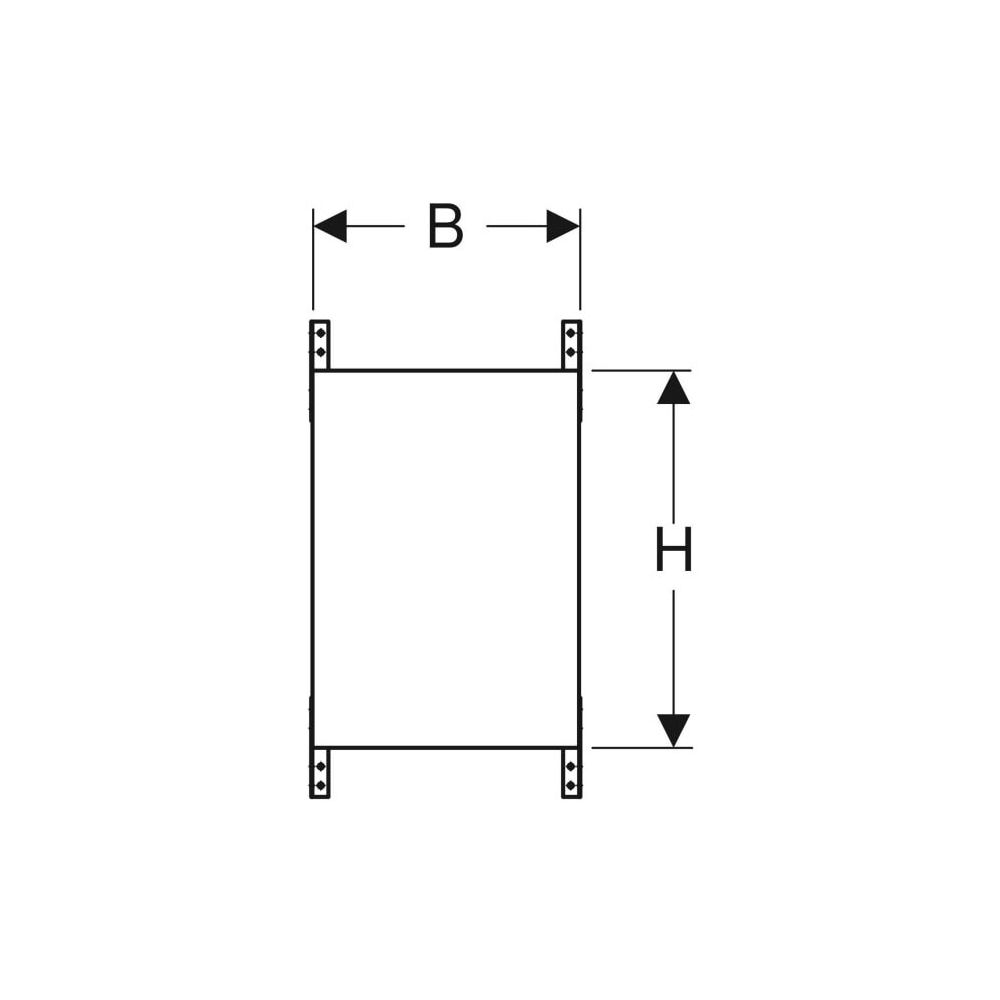 Geberit Duofix Montageplatte universell 35x50cm, für Trockenbau... GEBERIT-111859001 4025416334309 (Abb. 4)