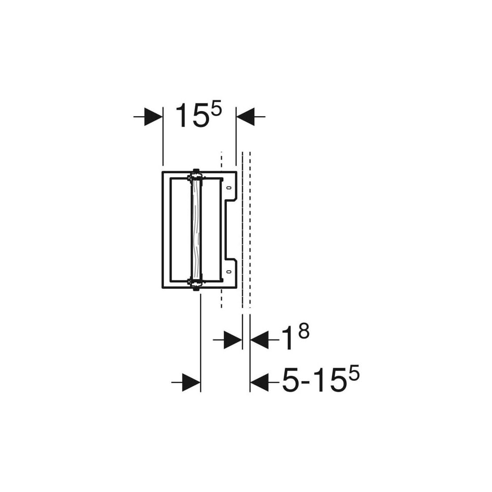 Geberit Duofix Montageplatte universell, Unterputz, für Trockenbau... GEBERIT-111788001 4025416612551 (Abb. 5)
