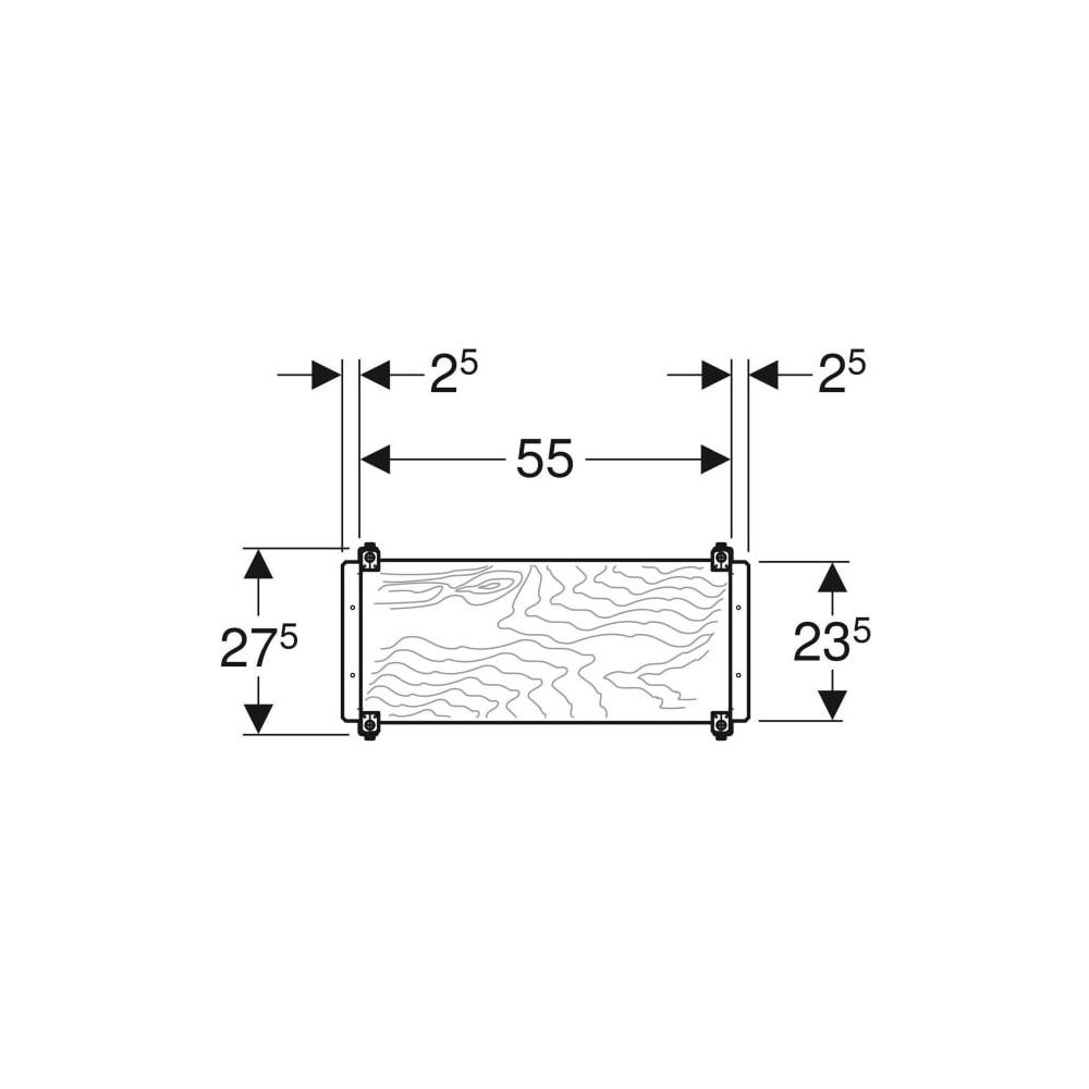 Geberit Duofix Montageplatte universell, Unterputz, für Trockenbau... GEBERIT-111788001 4025416612551 (Abb. 4)