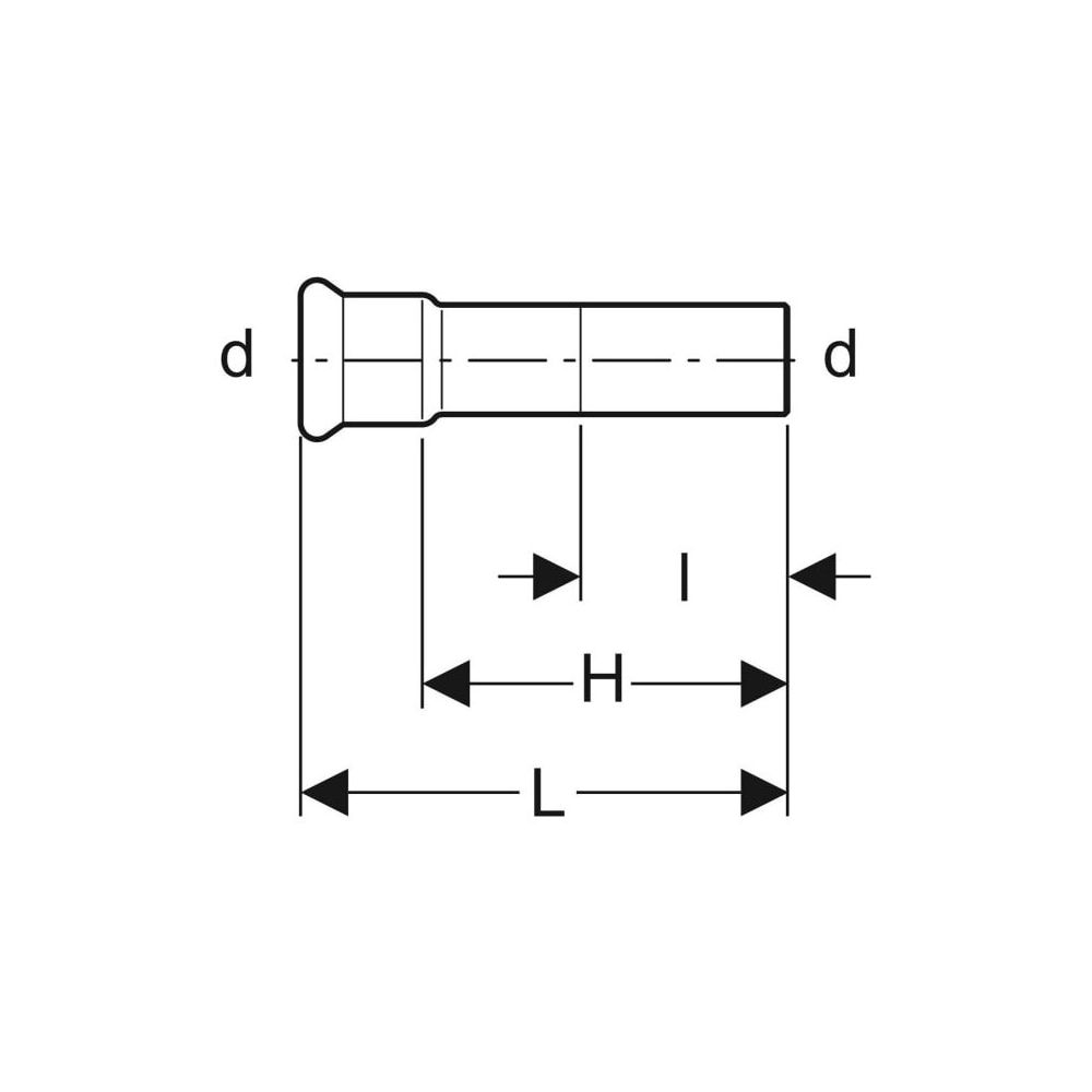 Geberit Mapress Edelstahl Übergang auf Schneidringverschraubung Außendurchmesser 15mm... GEBERIT-34355 4024723343554 (Abb. 4)