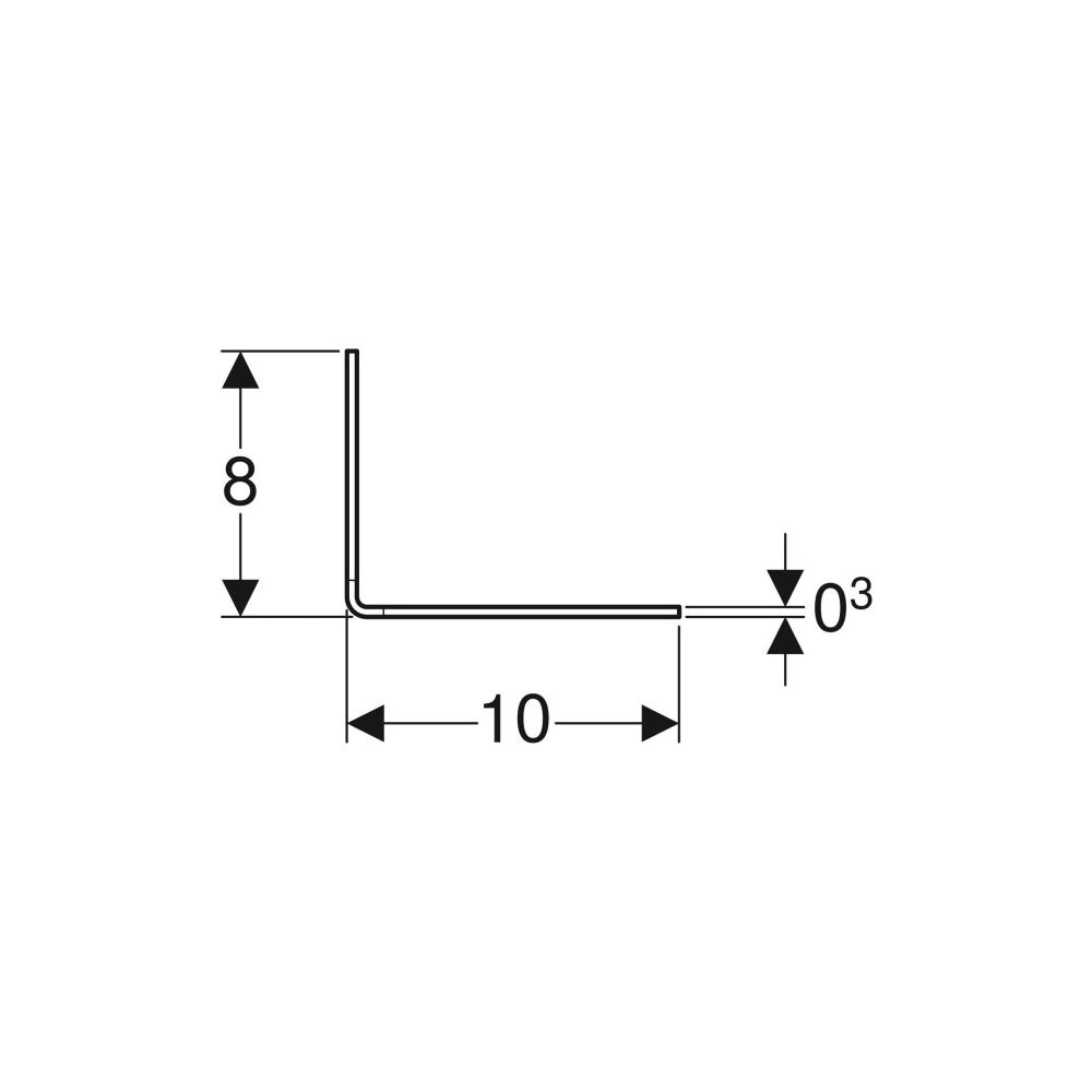 Geberit Duofix Systemwinkel, 111846001... GEBERIT-111846001 4025416846253 (Abb. 5)