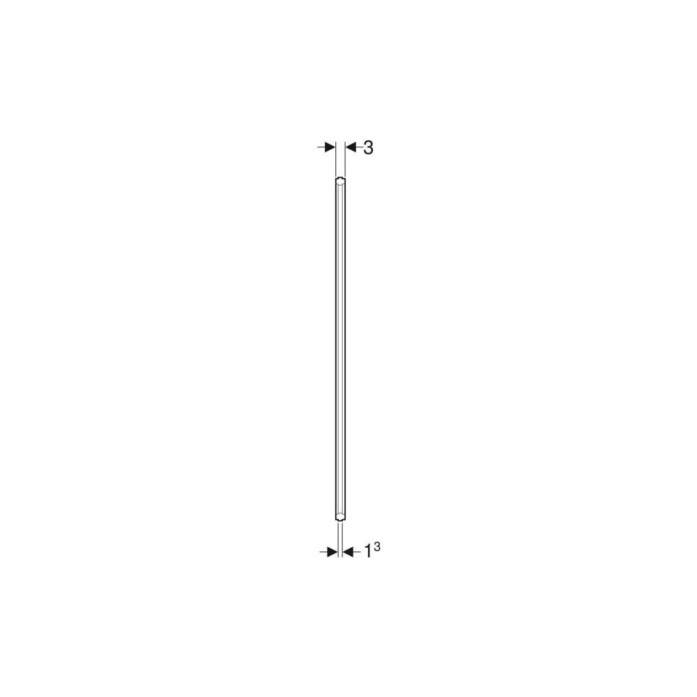Geberit GIS Montageplatte universell, 16x111cm... GEBERIT-461135001 4025416612667 (Abb. 5)