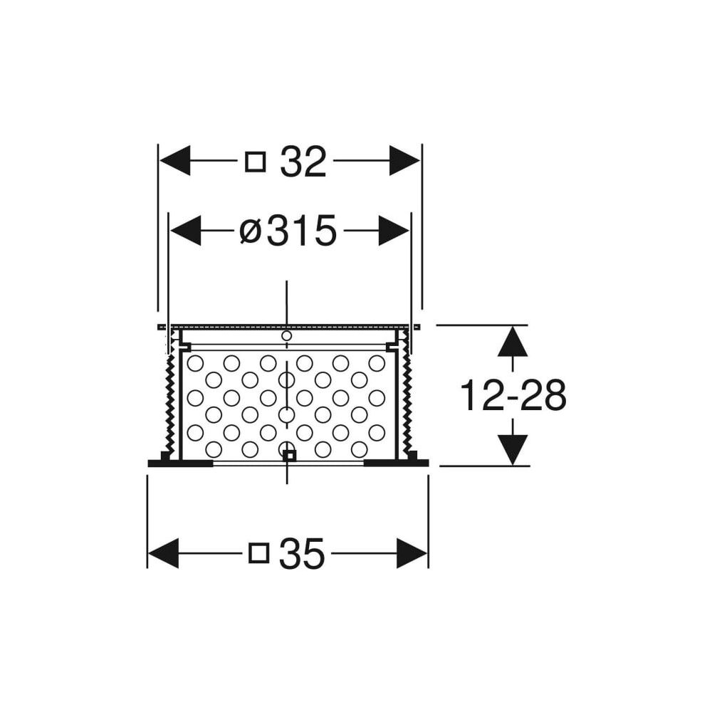 Geberit Pluvia Ergänzungsset begehbar... GEBERIT-359504001 4025416866718 (Abb. 4)
