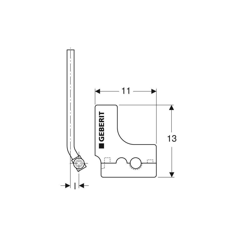 Geberit Mepla Metallrohr-Anschluss-T-Stück m. Dämmbox u. Anschlussverschraubung für ... GEBERIT-611360227 4025410584687 (Abb. 4)