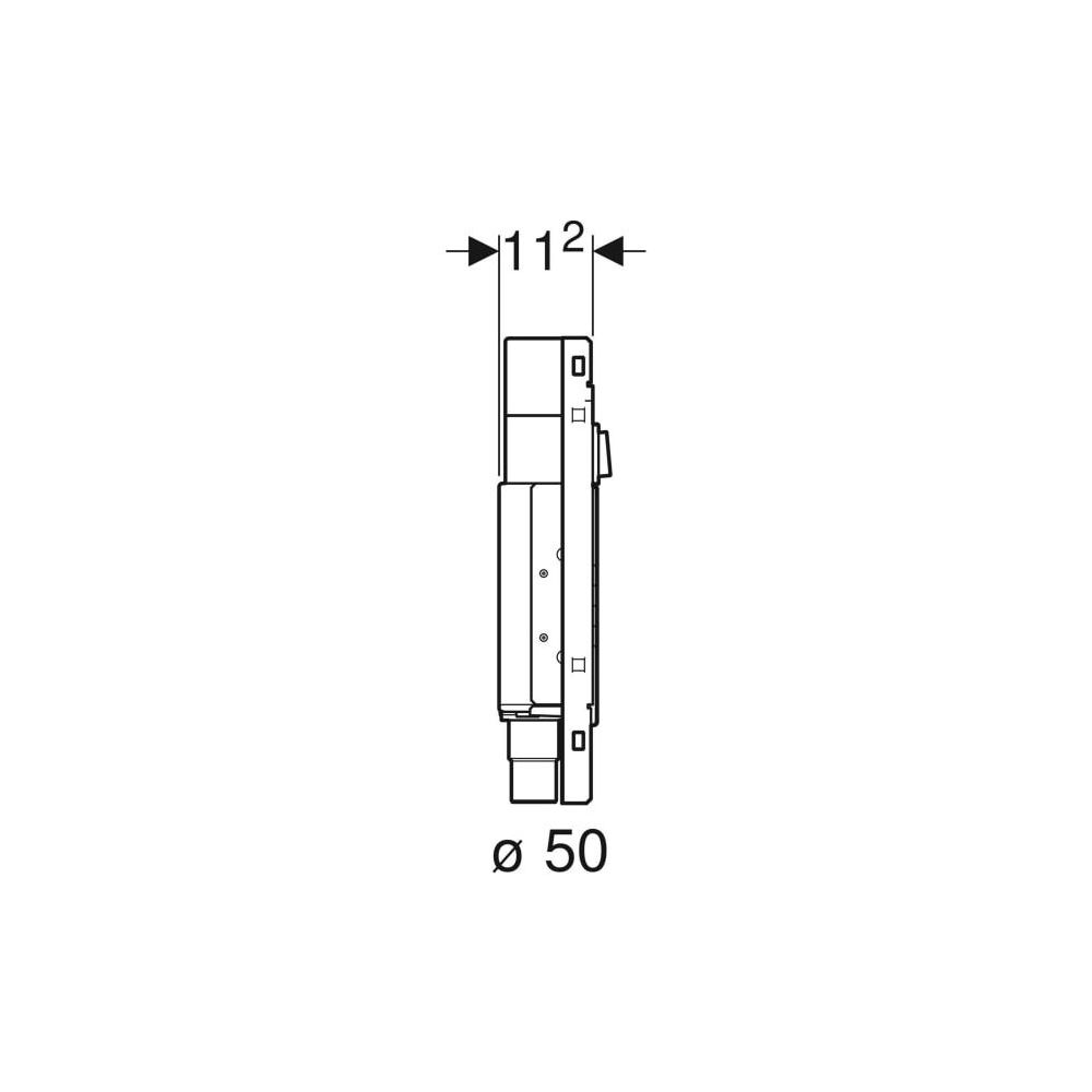 Geberit GIS Set für ONE Waschtisch verkürzte Ausladung, mit UP-Drehgeruchsverschluss... GEBERIT-461483001 4025416608653 (Abb. 5)