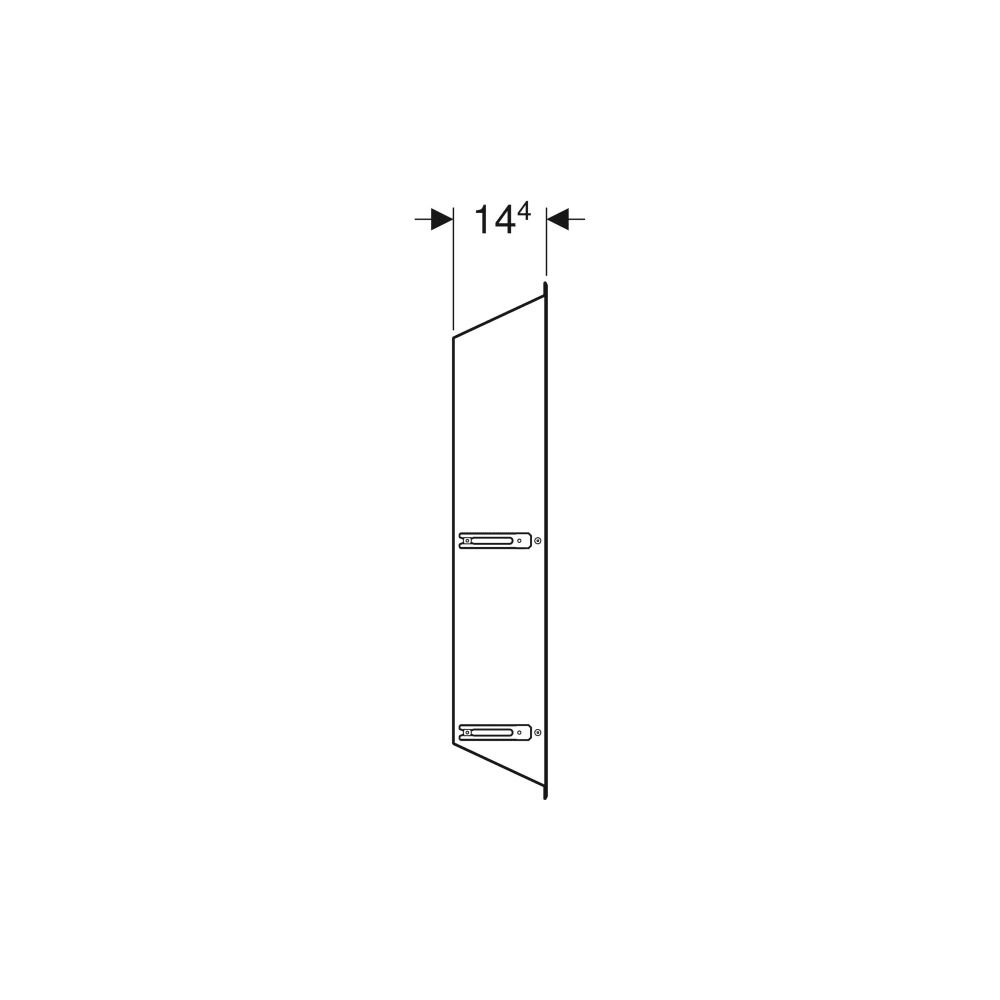 Geberit Nischenablagebox mit Einlegeböden umbragrau/pulverbeschichtet... GEBERIT-154291001 4025416457770 (Abb. 4)