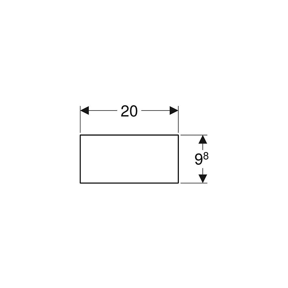 Geberit Schubladeneinsatz H-Unterteilung, für untere Schublade, 32,3x9,8x20cm, Lava/... GEBERIT-500676001 4025416140825 (Abb. 6)