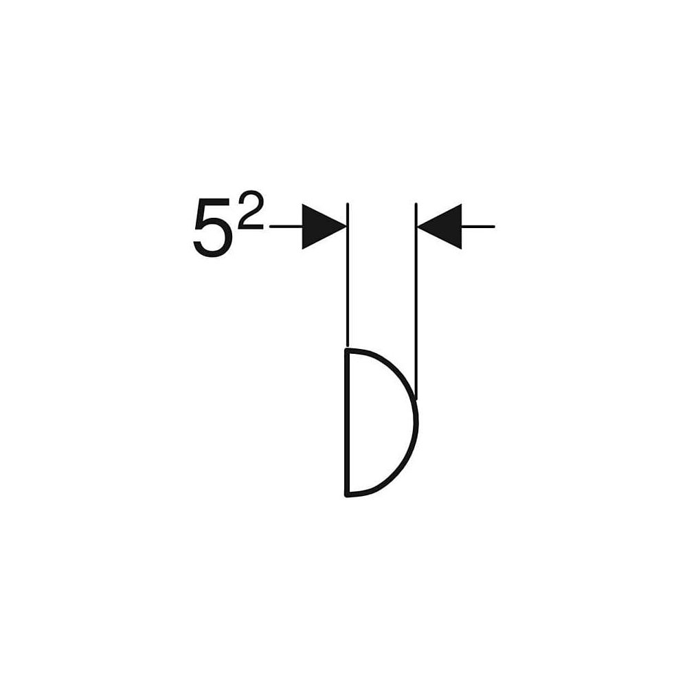 Geberit Kopfstütze universell, Mattgrau... GEBERIT-554904001 4025410590664 (Abb. 5)