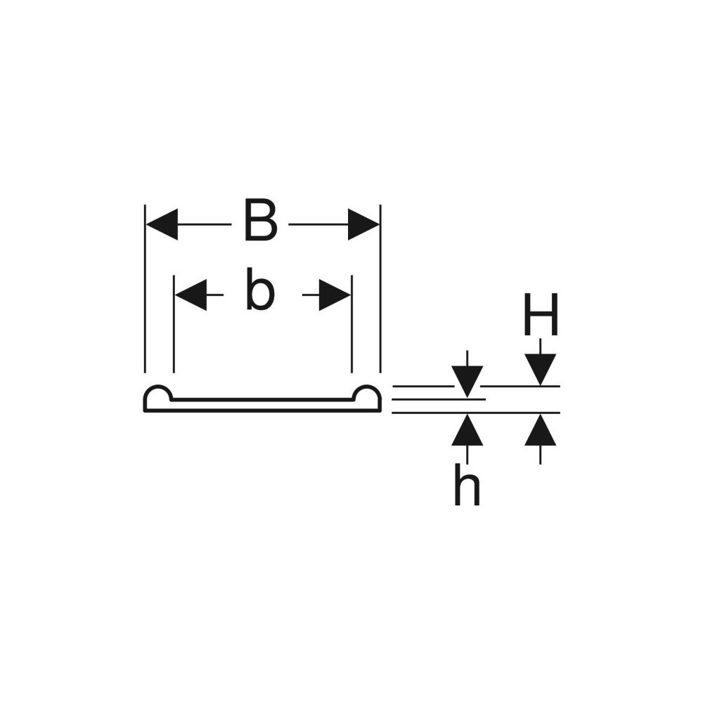 Geberit Einlegeband für Rohrschellen Außendurchmesser 40-160mm... GEBERIT-362846001 4025416023982 (Abb. 5)