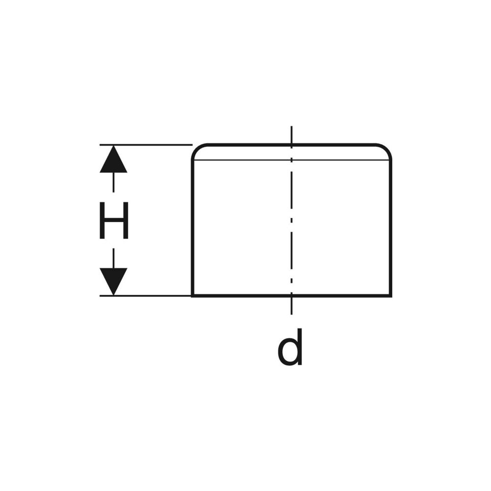 Geberit Mapress Schutzkappe für Rohrende, Außendurchmesser 76,1mm, Transparent... GEBERIT-16109 4025410735591 (Abb. 4)