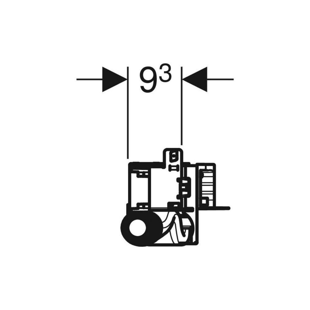 Geberit GIS Element für Dusche, mit Wandablauf, für Estrichhöhe am Einlauf 65-90mm... GEBERIT-461736001 4025416289098 (Abb. 6)
