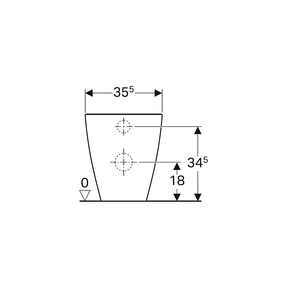 Geberit Stand-Dusch-WC Tiefspüler, für Geberit AquaClean Tuma Alpinweiß/glänzend/Ker... GEBERIT-244192111 4025410678126 (Abb. 6)