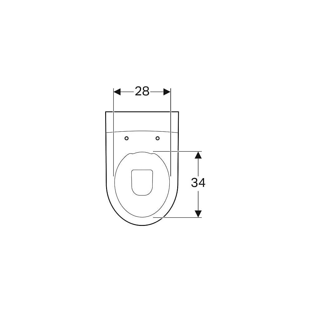 Geberit Stand-Dusch-WC Tiefspüler, für Geberit AquaClean Tuma Alpinweiß/glänzend/Ker... GEBERIT-244192111 4025410678126 (Abb. 5)