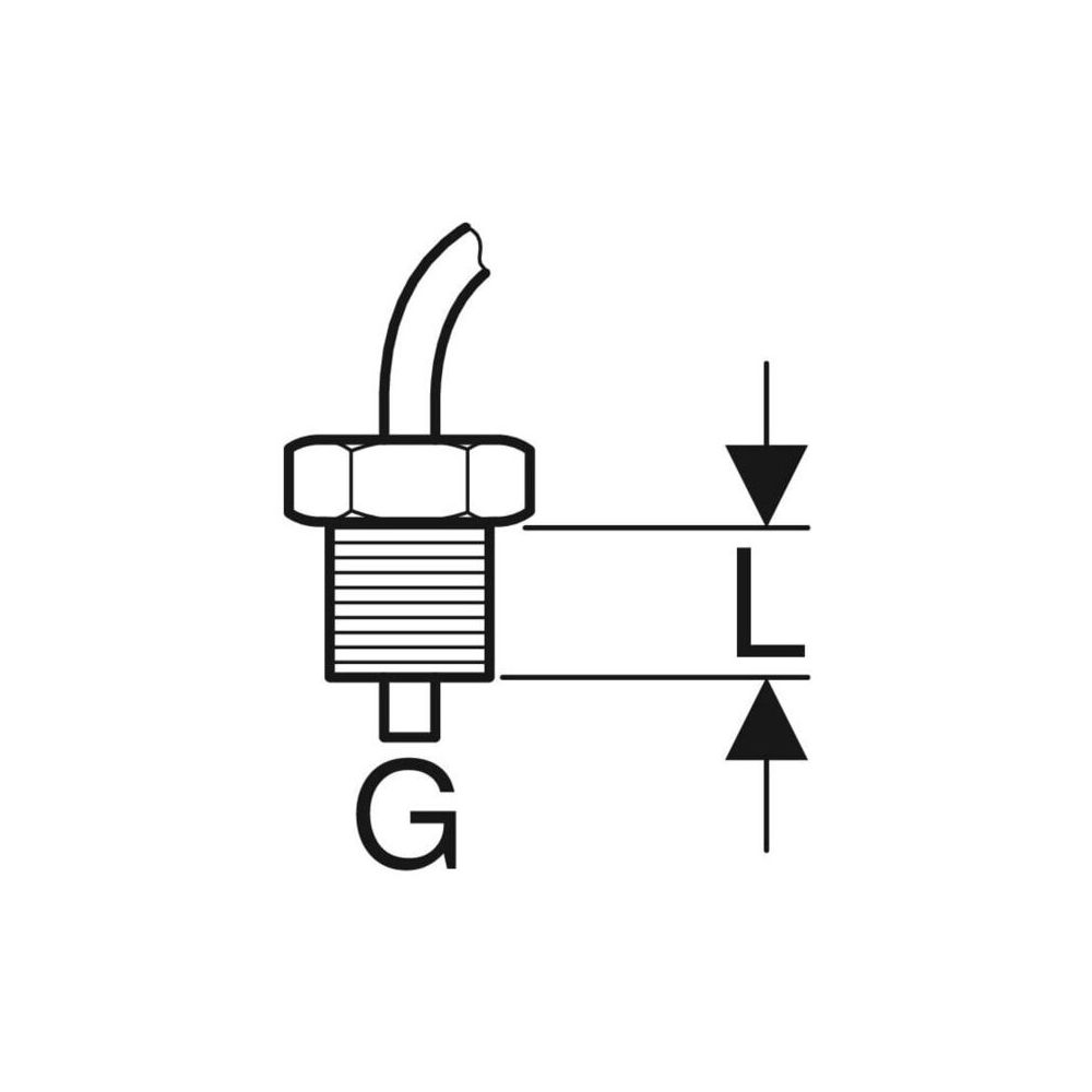 Geberit Temperatursensor mit Buchsenende, extern G 1/2″... GEBERIT-616208002 4025410519115 (Abb. 4)