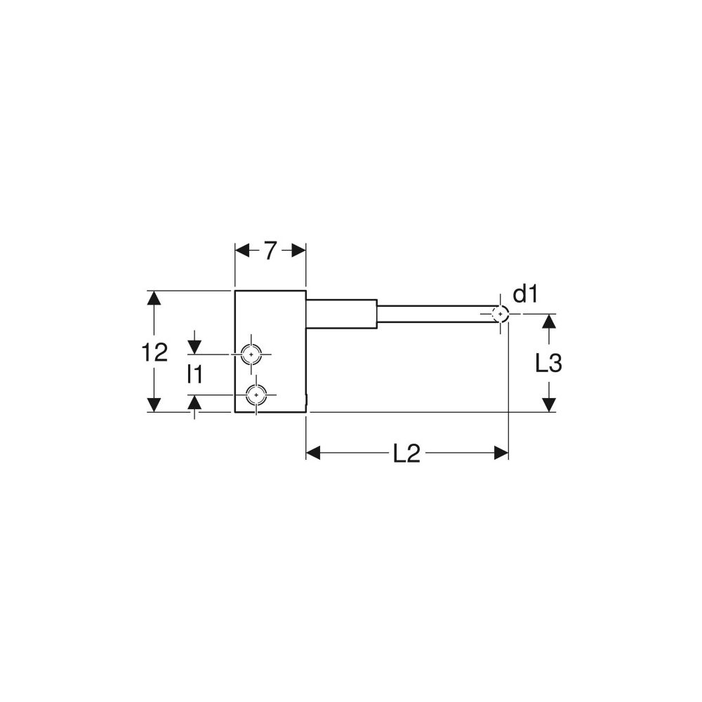 Geberit Anschlussbox d 20mm, d1 16mm, d2 20mm Typ T PE-RT II, Al, PE-RT II... GEBERIT-619371001 4025416600824 (Abb. 5)