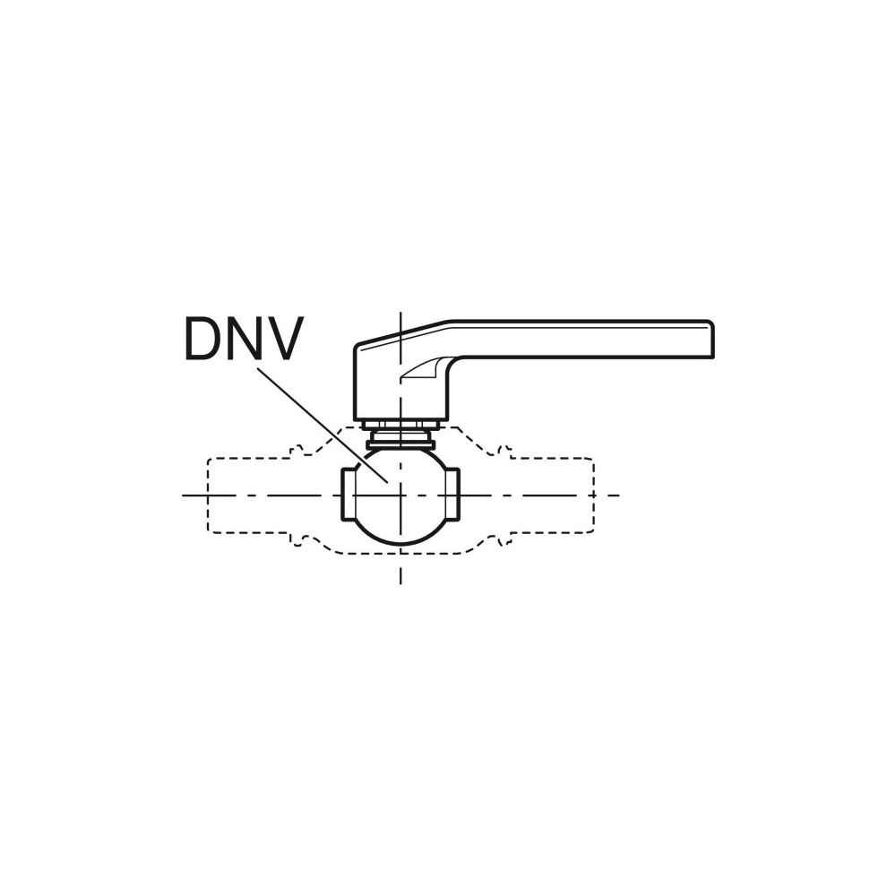 Geberit Set Oberteil mit Betätigungshebel, für Geberit Mapress Kugelhahn DN 40... GEBERIT-242551002 4025416301035 (Abb. 2)
