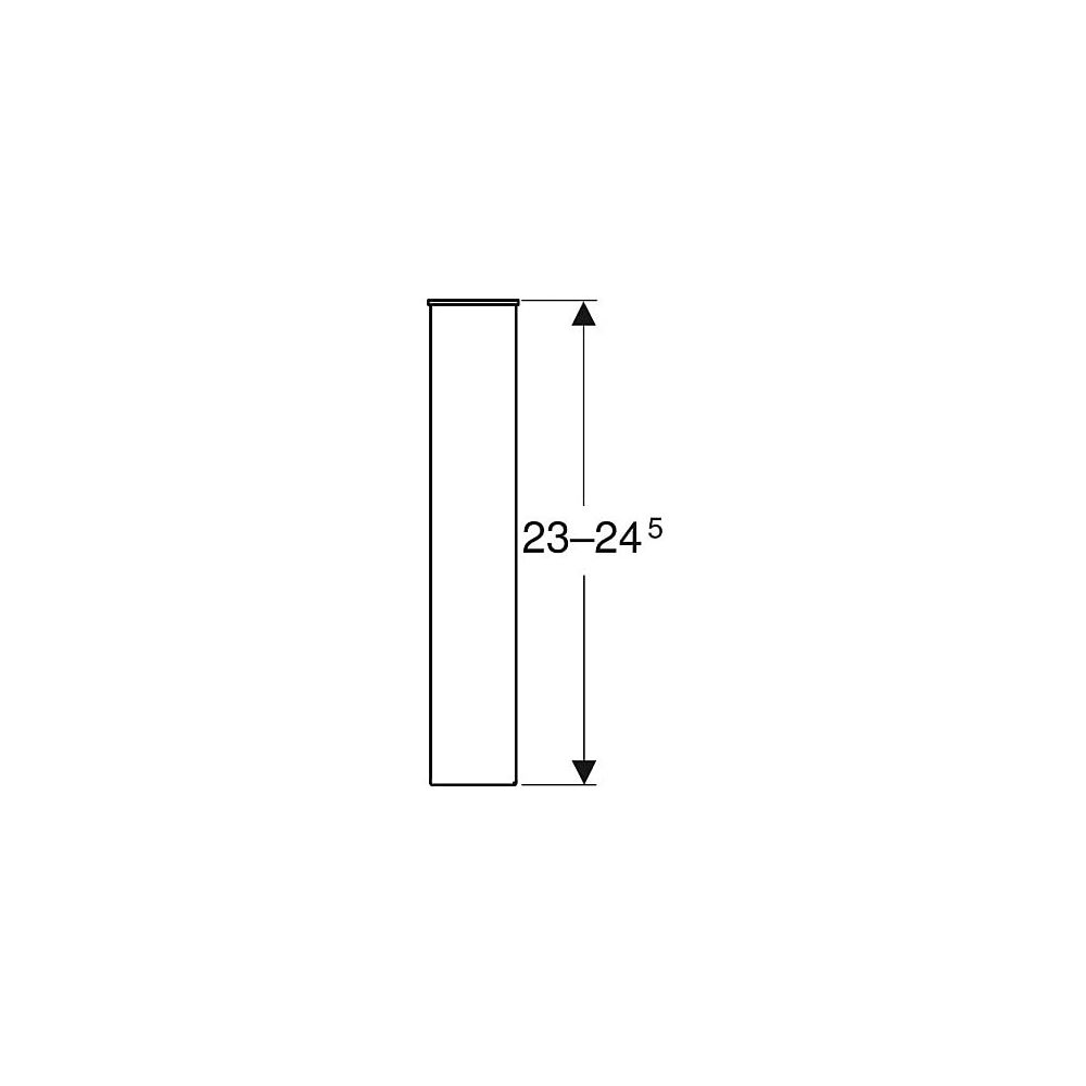Geberit Set Füße Höhe 23-24,5cm, verchromt... GEBERIT-501919001 4025410905444 (Abb. 6)