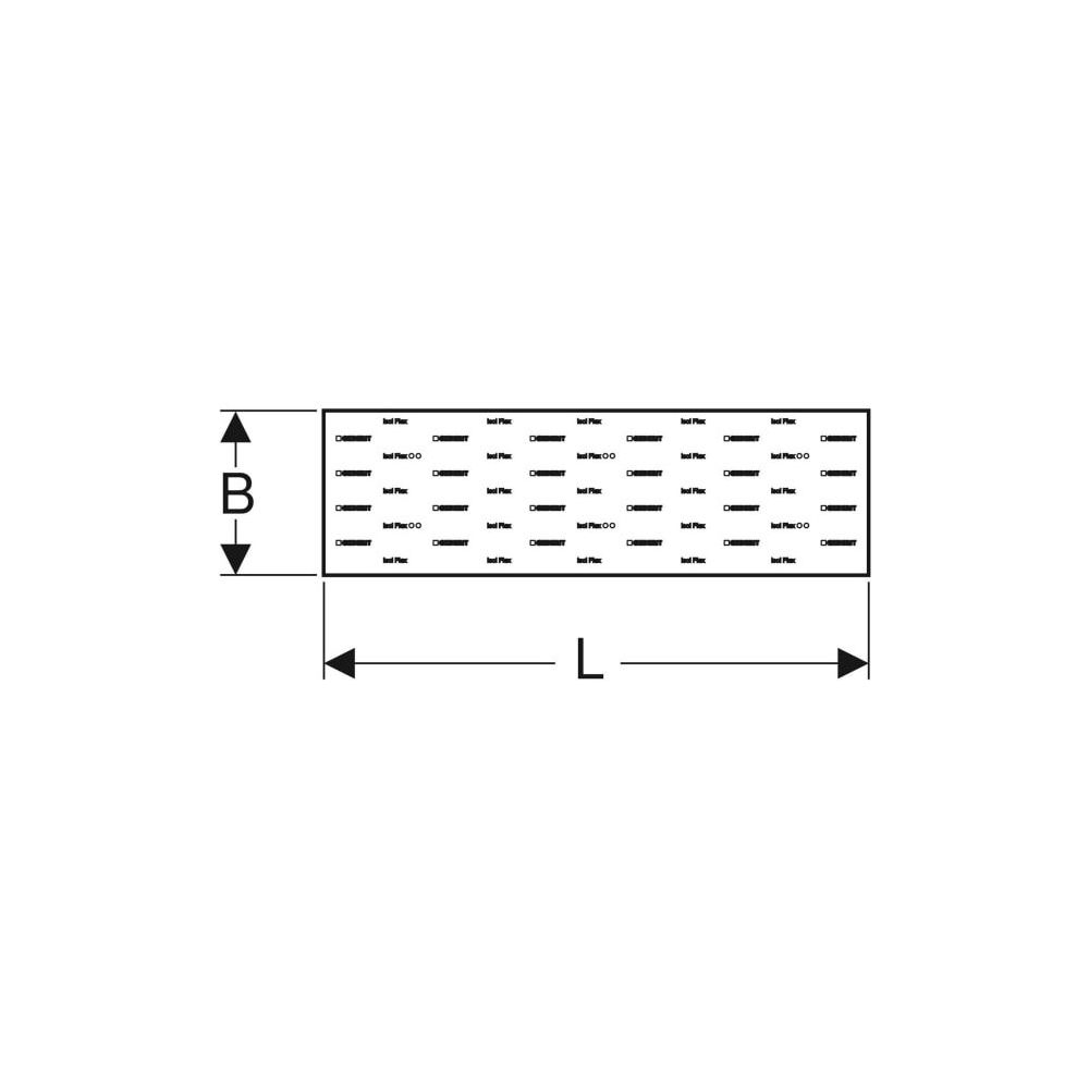 Geberit Isol Flex Schalldämmmatte Rohrzuschnitt Außendurchmesser 110mm... GEBERIT-356013001 4025416440505 (Abb. 4)