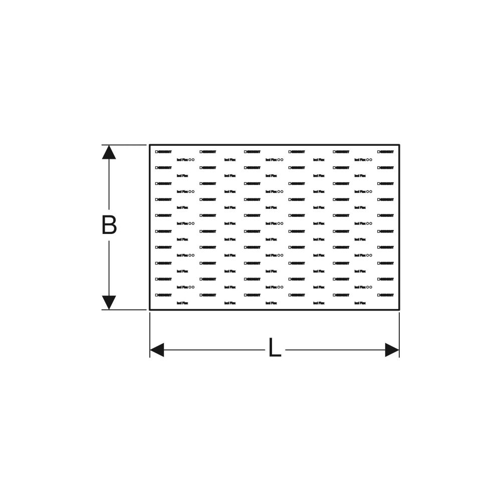 Geberit Isol Flex Schalldämmmatte selbstklebend Länge 118cm, Breite 78cm... GEBERIT-356016001 4025416440635 (Abb. 4)