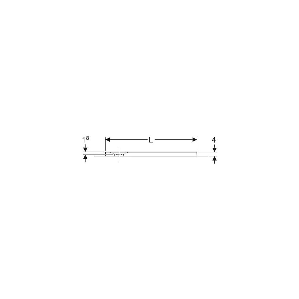 Geberit Olona quadratische Duschwanne mit Dichtvlies 100x100cm, Weiß... GEBERIT-550902001 4025410872999 (Abb. 6)
