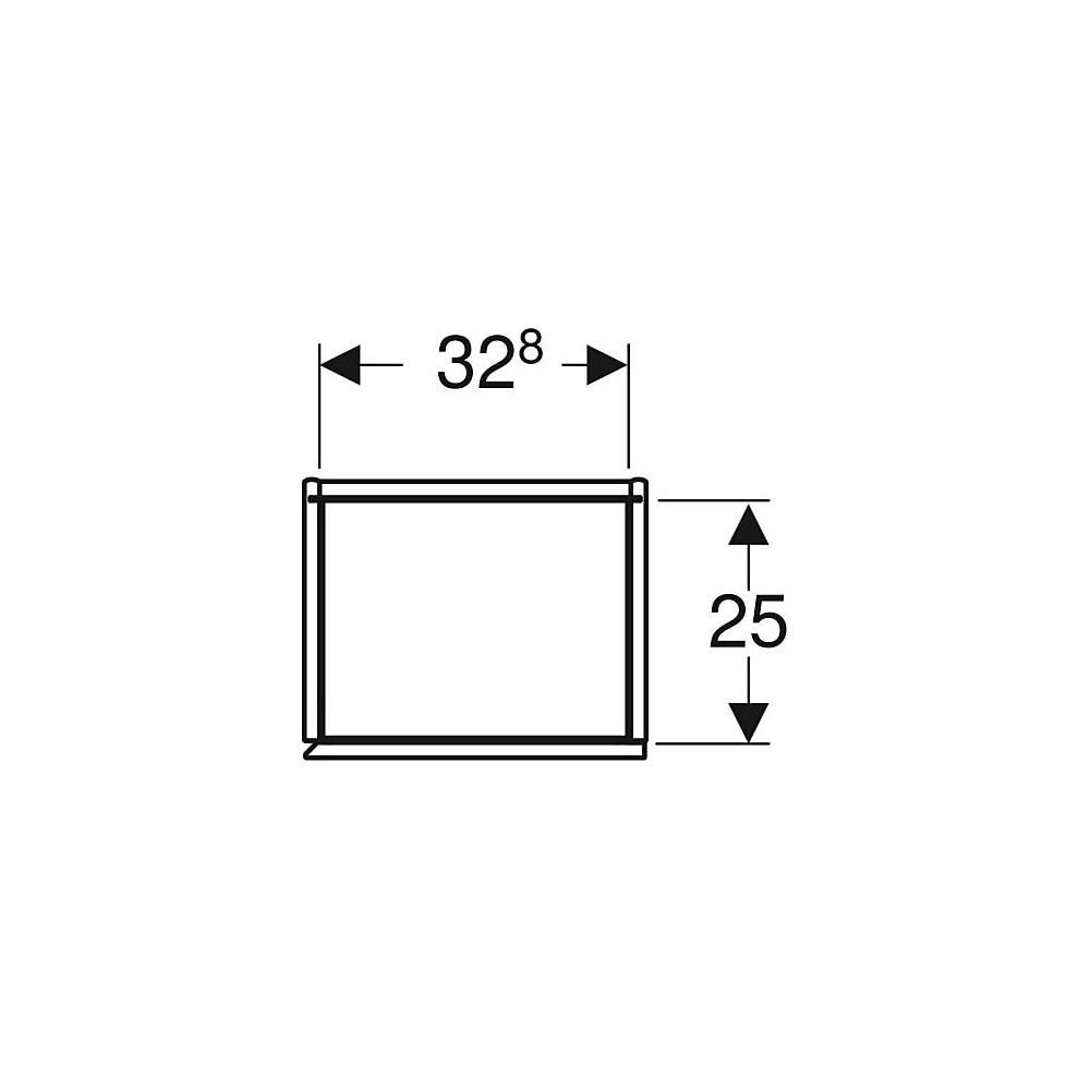 Geberit iCon Hochschrank mit 1 Tür, 36x180x29,1cm, Weiß lackiert hochglänzend... GEBERIT-502316011 4025410941619 (Abb. 4)
