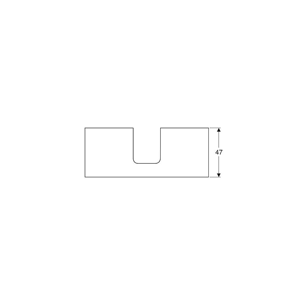 Geberit ONE Waschtischplatte Ausschnitt mittig, für Aufsatzwaschtisch Schalenform, 1... GEBERIT-505275007 4025410936530 (Abb. 4)