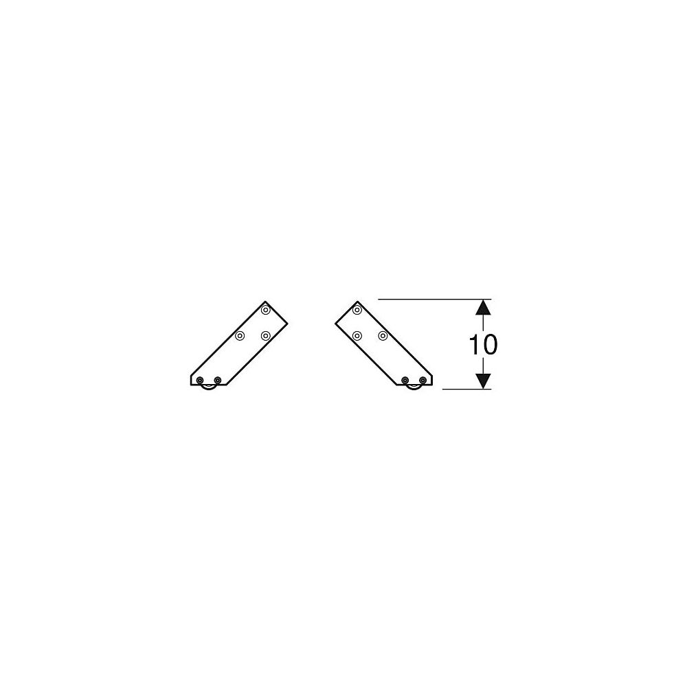 Geberit Set Füße Höhe 21,7cm, Hochglanz verchromt... GEBERIT-502330001 4025410941862 (Abb. 4)