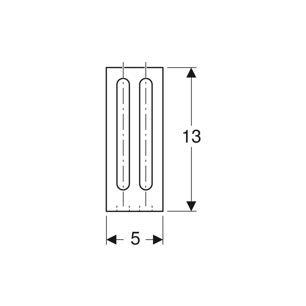Geberit GIS Montagewinkel 13x13cm, 461185001... GEBERIT-461185001 4025410944931 (Abb. 4)