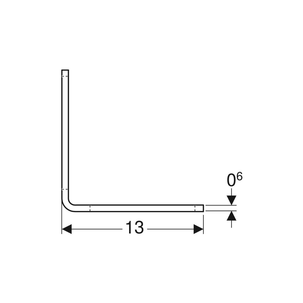 Geberit GIS Montagewinkel 13x13cm, 461185001... GEBERIT-461185001 4025410944931 (Abb. 5)