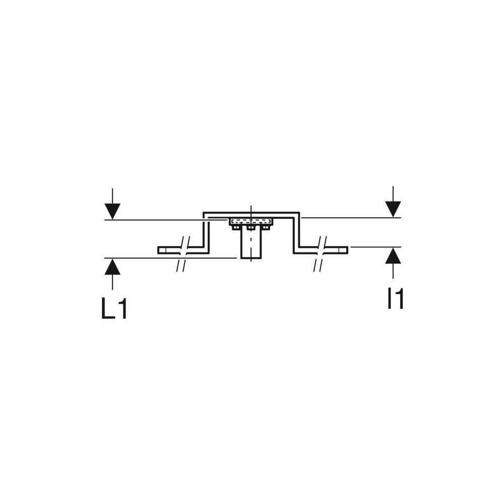 Geberit FlowFit Anschlusswinkel 90 Grad vormontiert, einfach, abgesetzt, d 20mm, Rp ... GEBERIT-619631001 4025416602347 (Abb. 4)