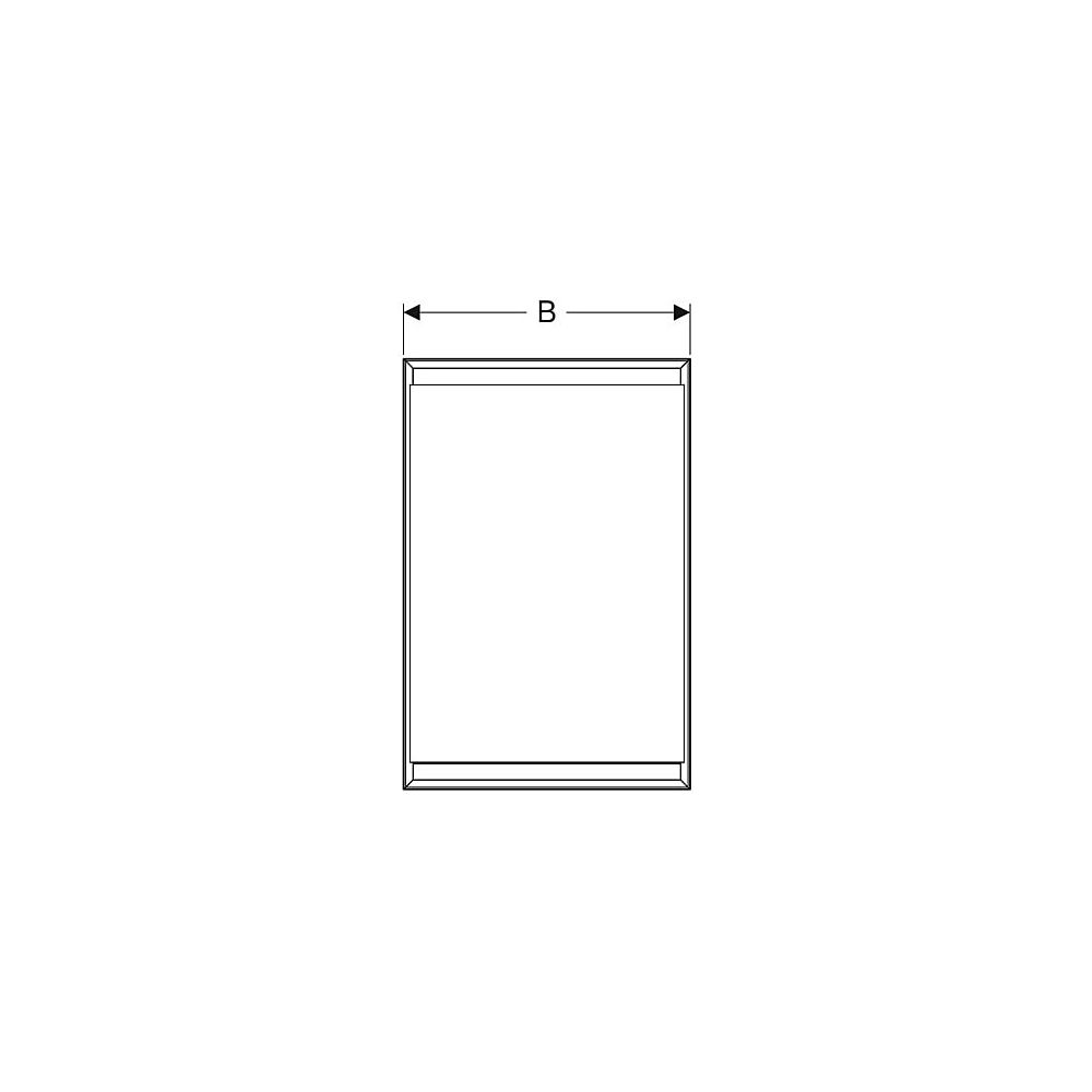Geberit ONE Spiegelschrank mit ComfortLight, 1 Tür rechts, UP-Montage, Höhe 90cm B 6... GEBERIT-505801001 4025410934871 (Abb. 5)