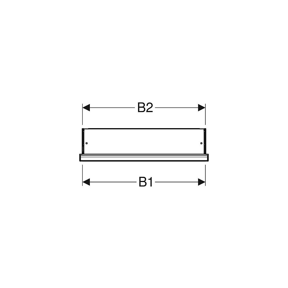 Geberit ONE Spiegelschrank mit Nische und ComfortLight, 1 Tür links, UP-Montage, H 9... GEBERIT-505820002 4025410520104 (Abb. 4)