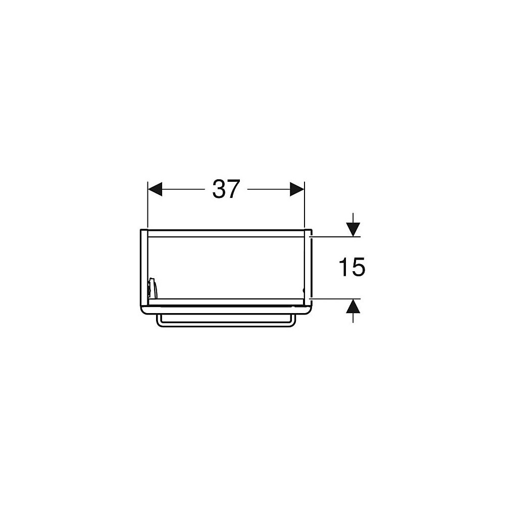 Geberit Renova Compact Unterschrank für Handwaschbecken Tür verk. Ausl. 408x605x231c... GEBERIT-501924011 4025410905536 (Abb. 4)