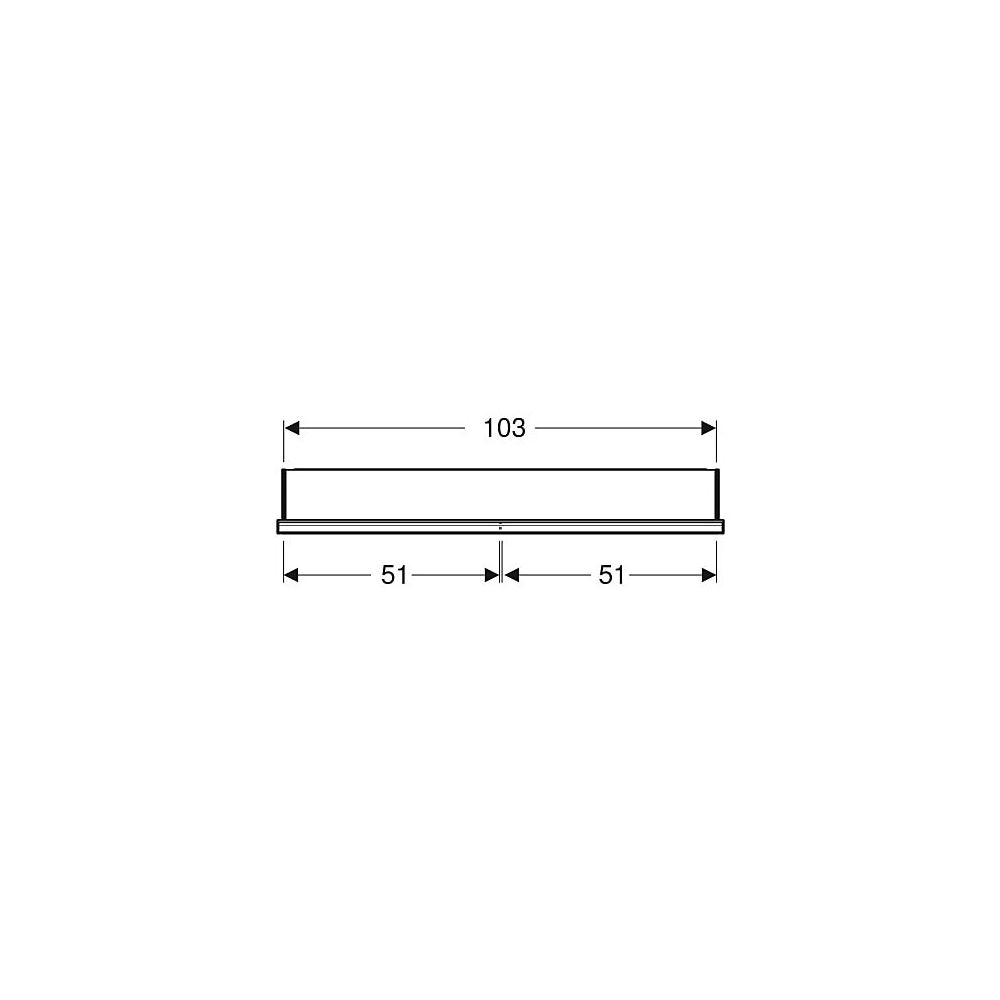 Geberit ONE Spiegelschrank mit Nische und ComfortLight, 2 Türen, UP-Montage, H 90cm ... GEBERIT-505824002 4025410935403 (Abb. 4)