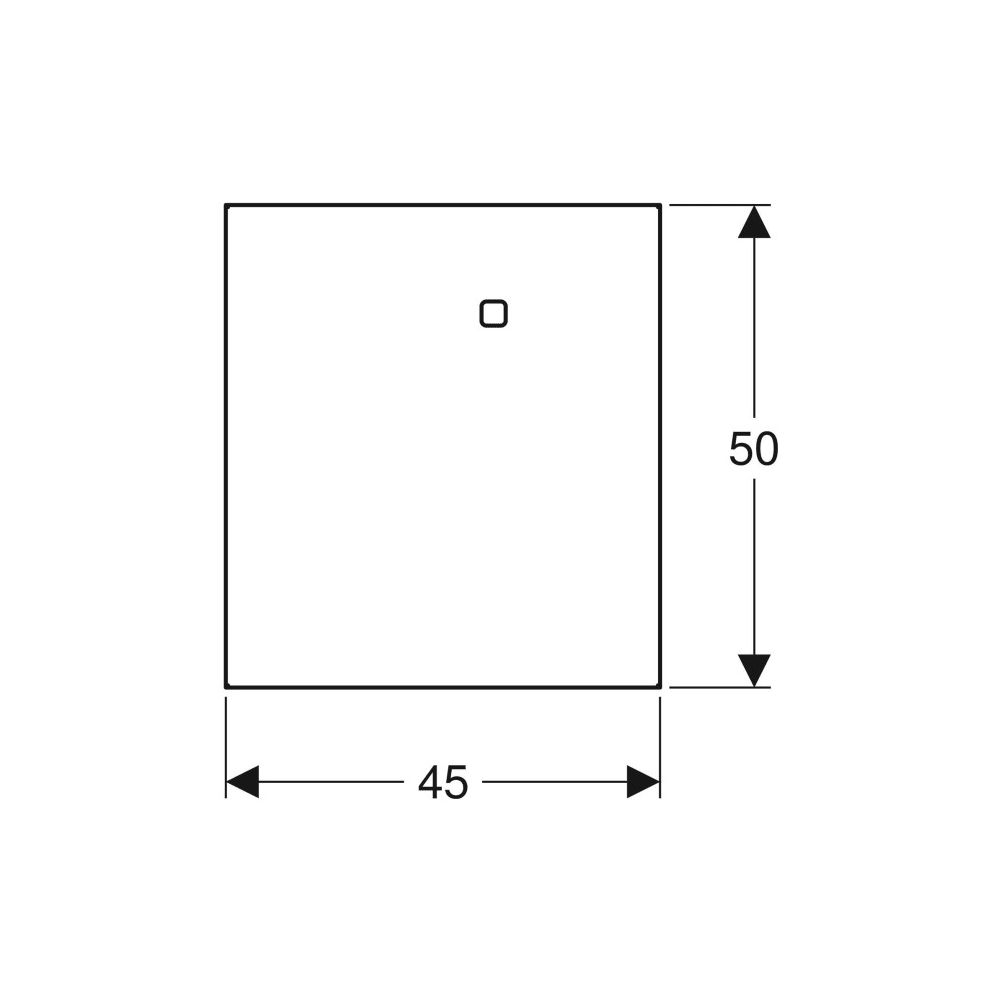 Geberit Abdeckung für Hygienespülung verkehrsweiß... GEBERIT-616221IH1 4025416551911 (Abb. 4)