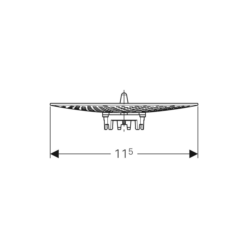 Geberit Ablaufsieb für Geruchsverschlussadapter weiß... GEBERIT-116067001 4025416530855 (Abb. 3)