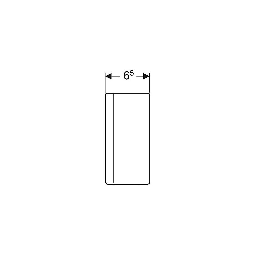 Geberit ONE Siphonblende, chrom, 505058211... GEBERIT-505058211 4025410646460 (Abb. 5)