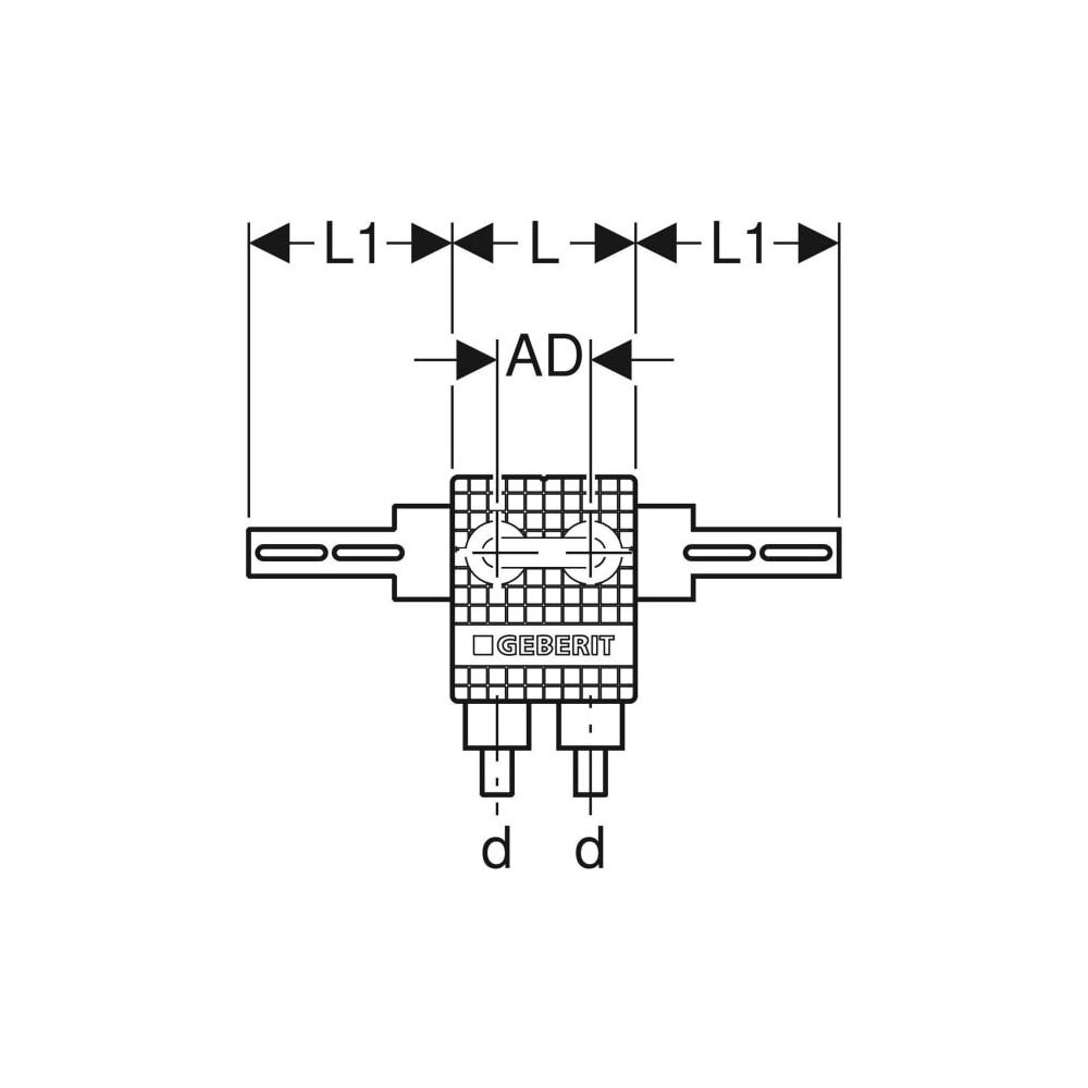Geberit Mapress Typ Länge Anschlussbox CW024A, d 15mm, AD 5cm... GEBERIT-63109 4024723631095 (Abb. 4)