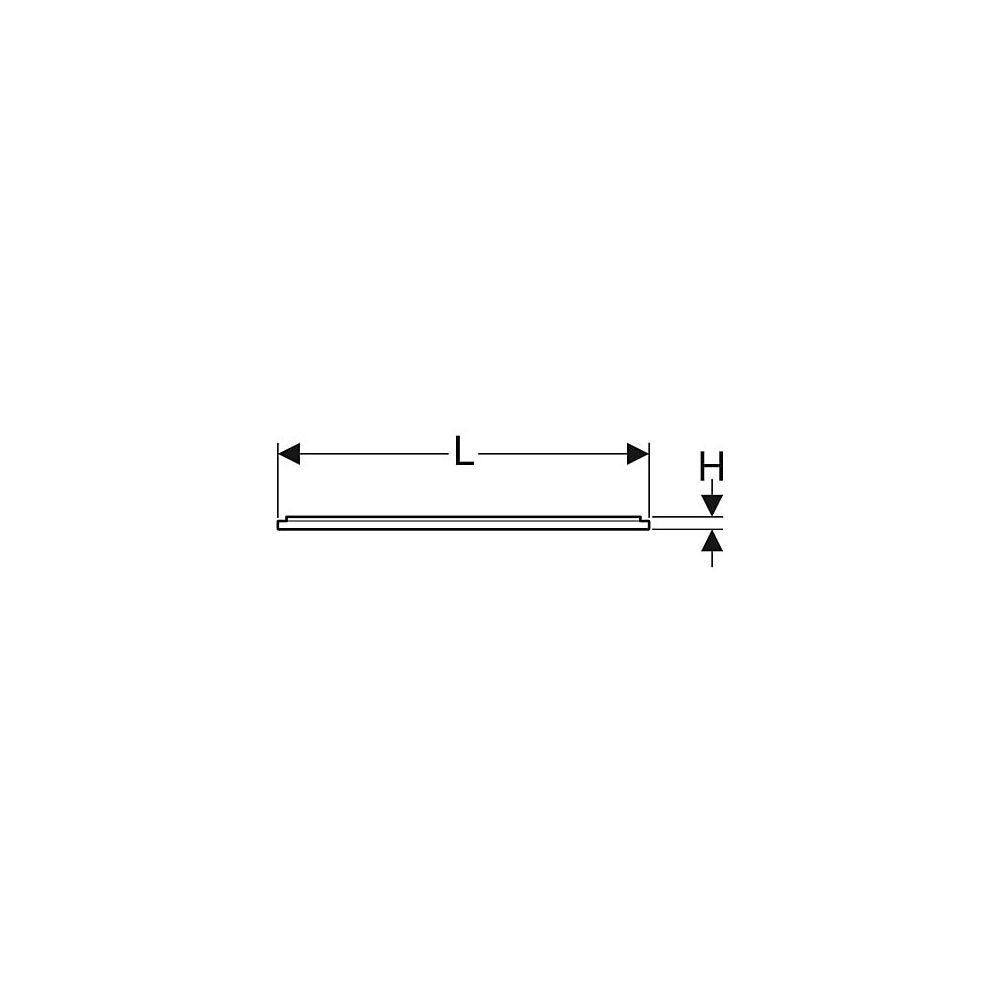 Geberit Installationsrahmen für Setaplano Duschfläche bis 100cm, für 4 Füße, Breite ... GEBERIT-154492001 4025410771032 (Abb. 5)