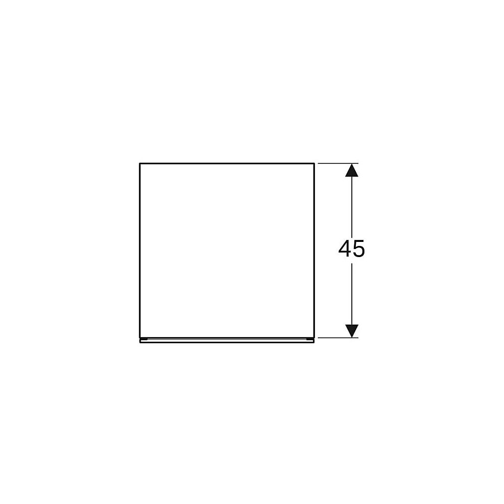Geberit Xeno2 Seitenschrank 2 Schubladen, 45x51x46,2cm, Greige/lackiert matt... GEBERIT-500504001 4025416428947 (Abb. 4)