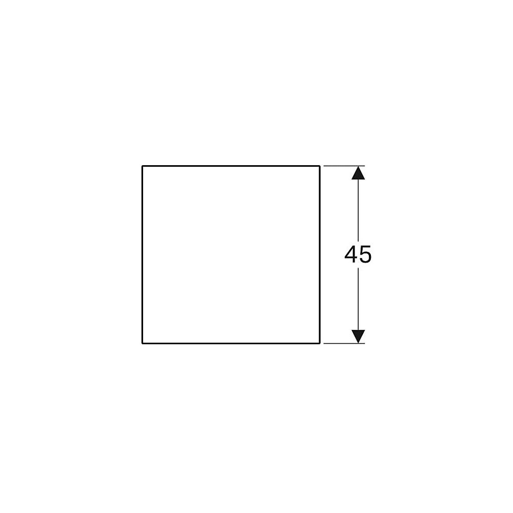 Geberit Xeno2 Glasablage 45x0,8x45cm... GEBERIT-500523001 4025416608523 (Abb. 4)