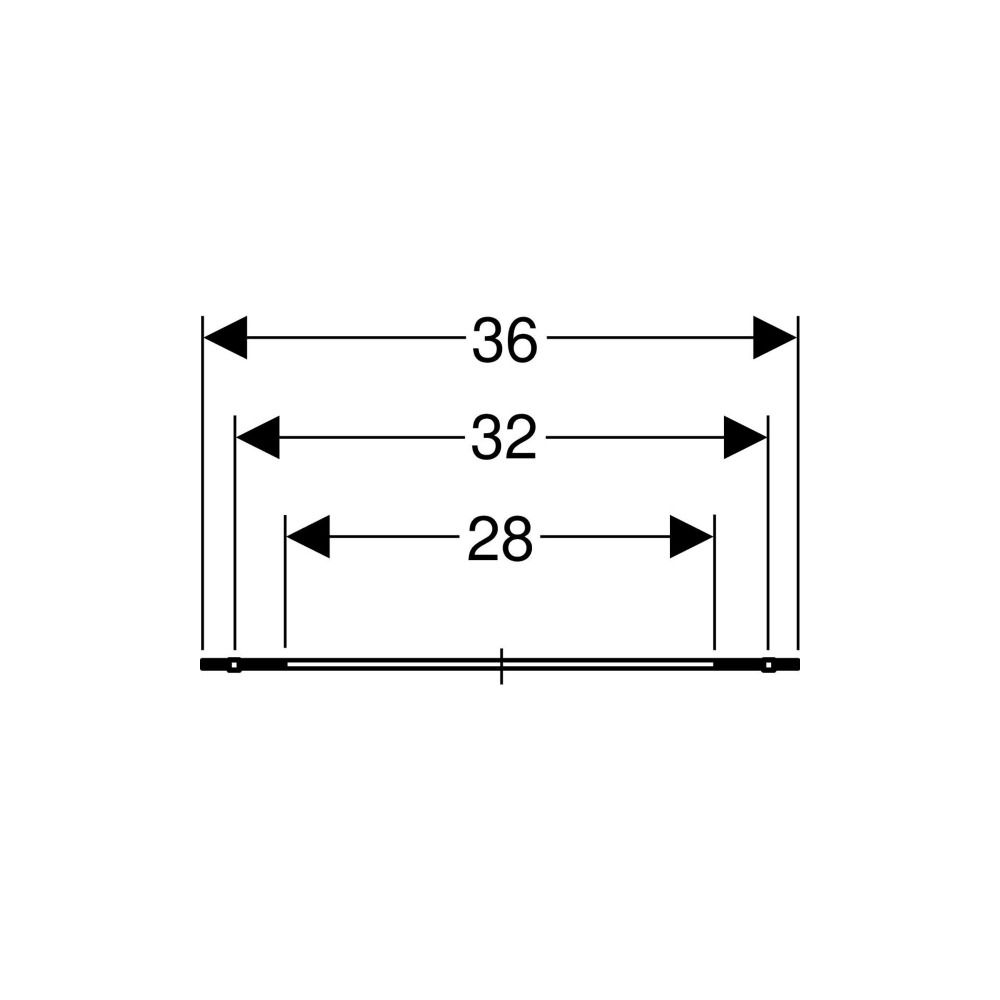 Geberit Set Flachdichtung für Geberit Pluvia Befestigungsflansch für Rinnen... GEBERIT-240408001 4025416047223 (Abb. 4)
