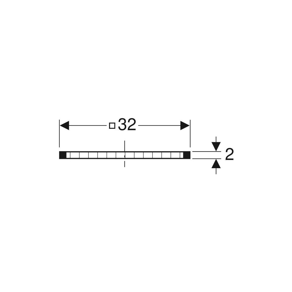 Geberit Gitterrost für Ergänzungsset, begehbar... GEBERIT-240242001 4025416042396 (Abb. 4)