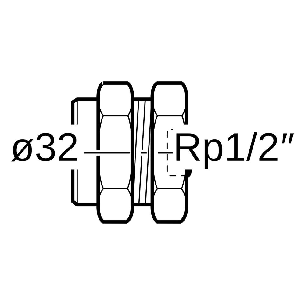 Geberit FlowFit Abpressstopfen für Rohrende Außendurchmesser 32mm, 656940261... GEBERIT-656940261 4025410850904 (Abb. 7)