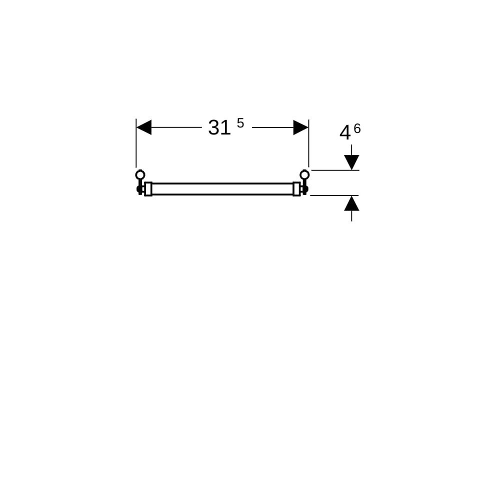 Geberit Publica Klapprost mit Puffern... GEBERIT-552201000 4022009183153 (Abb. 8)