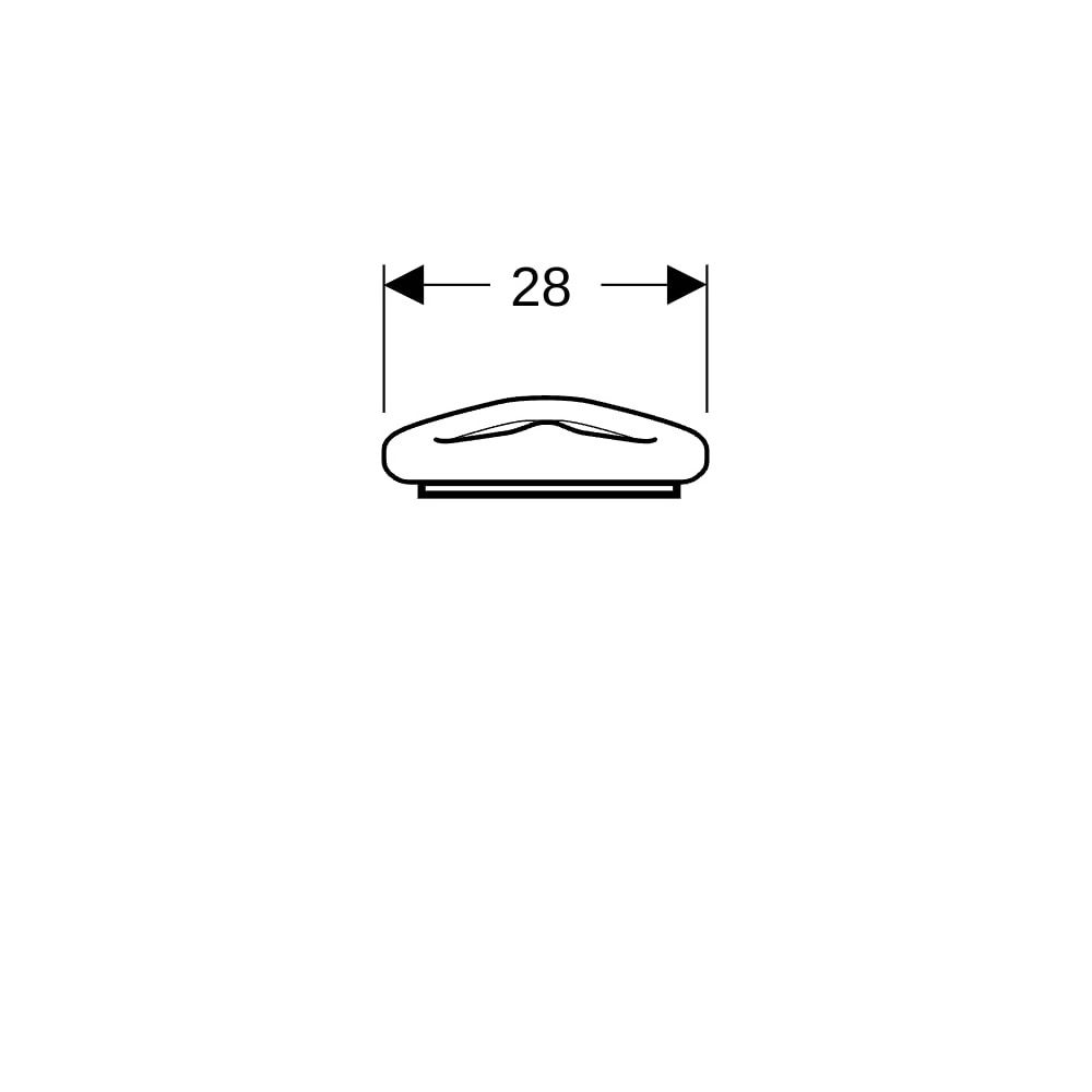 Geberit Bambini WC-Sitzring für Babys, Kleinkinder ohne Absenkautomatik, ohne Befest... GEBERIT-573338000 4022009163056 (Abb. 8)