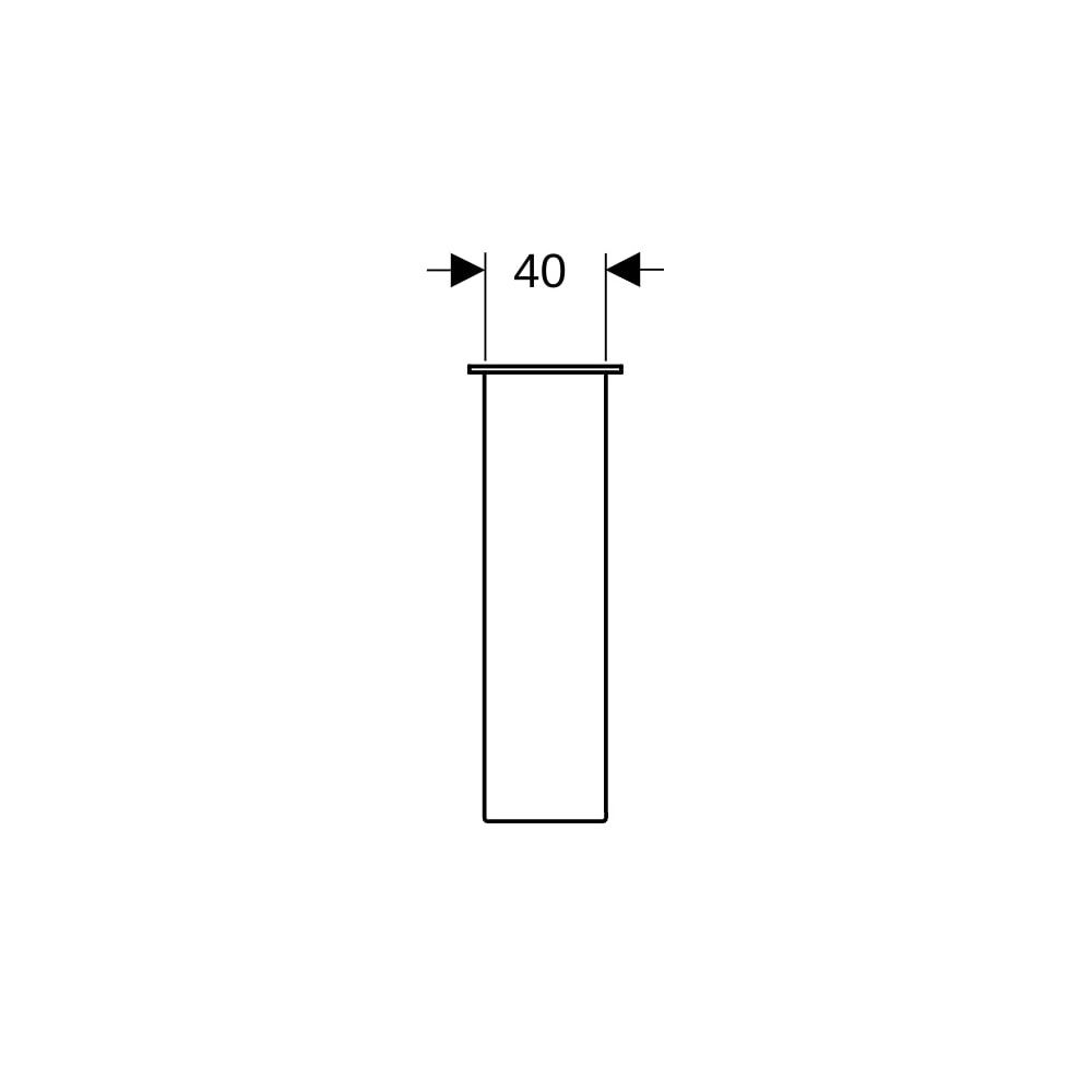 Geberit Set Füße Höhe 15-16,5cm, verchromt... GEBERIT-500550000 4022009329070 (Abb. 8)