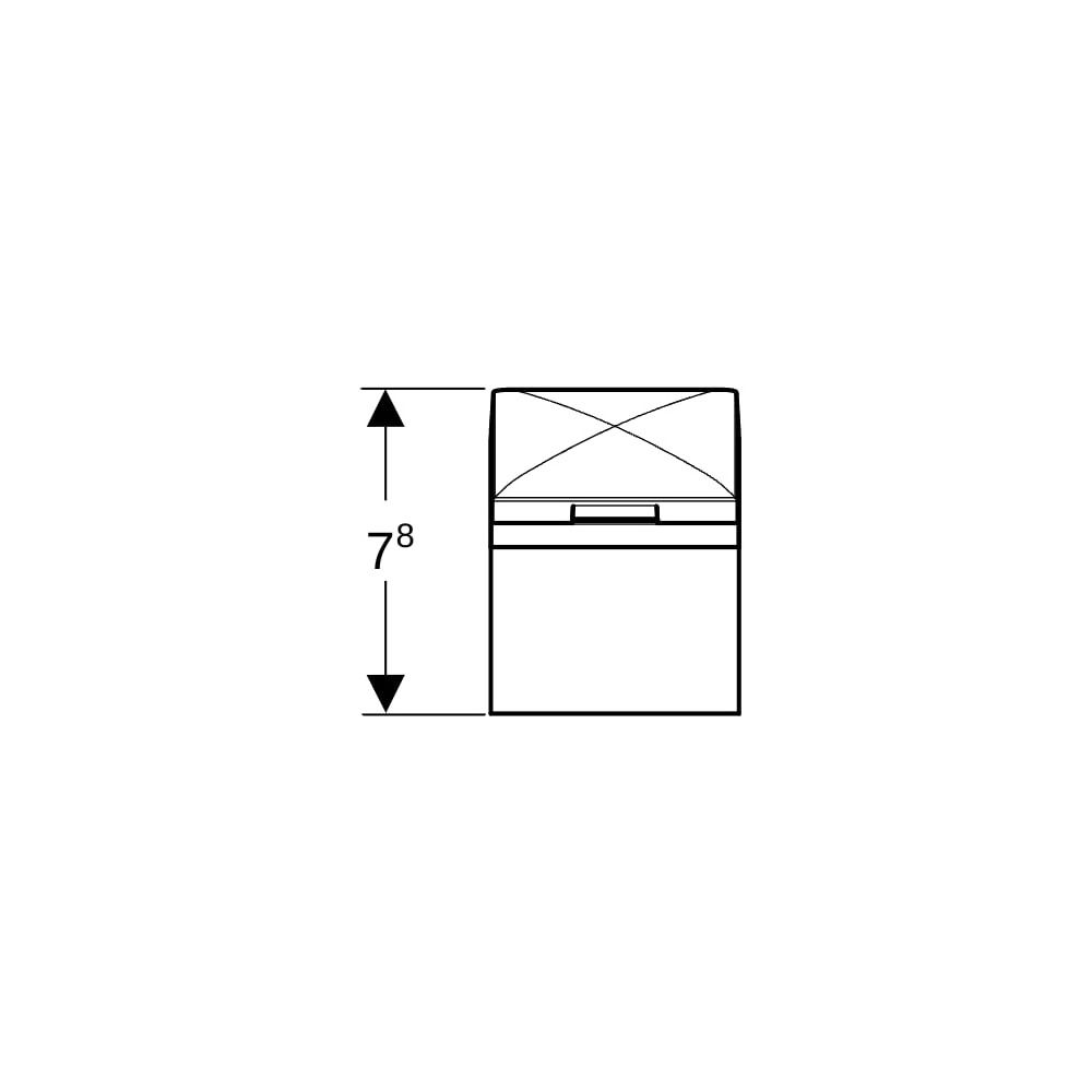Geberit Steckdosenelement Steckertyp CEE 7/16, Weiß... GEBERIT-595165000 4022009347371 (Abb. 9)
