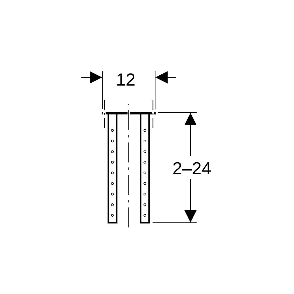Geberit Einbauständer für Geberit Bodenabläufe... GEBERIT-388132001 4025416037460 (Abb. 4)