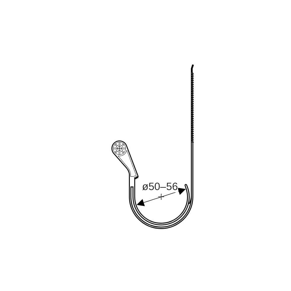 Geberit GIS Rohrschelle für Abwasserleitung... GEBERIT-363050001 4025416024309 (Abb. 5)